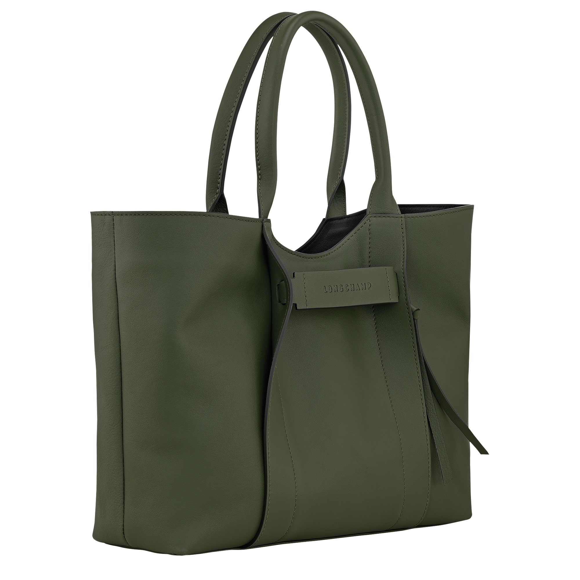 Longchamp 3D Shoulder bag L, Khaki