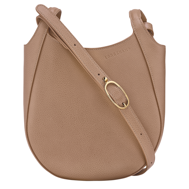 Le Foulonné S Crossbody bag , Biscuit - Leather  - View 1 of  4
