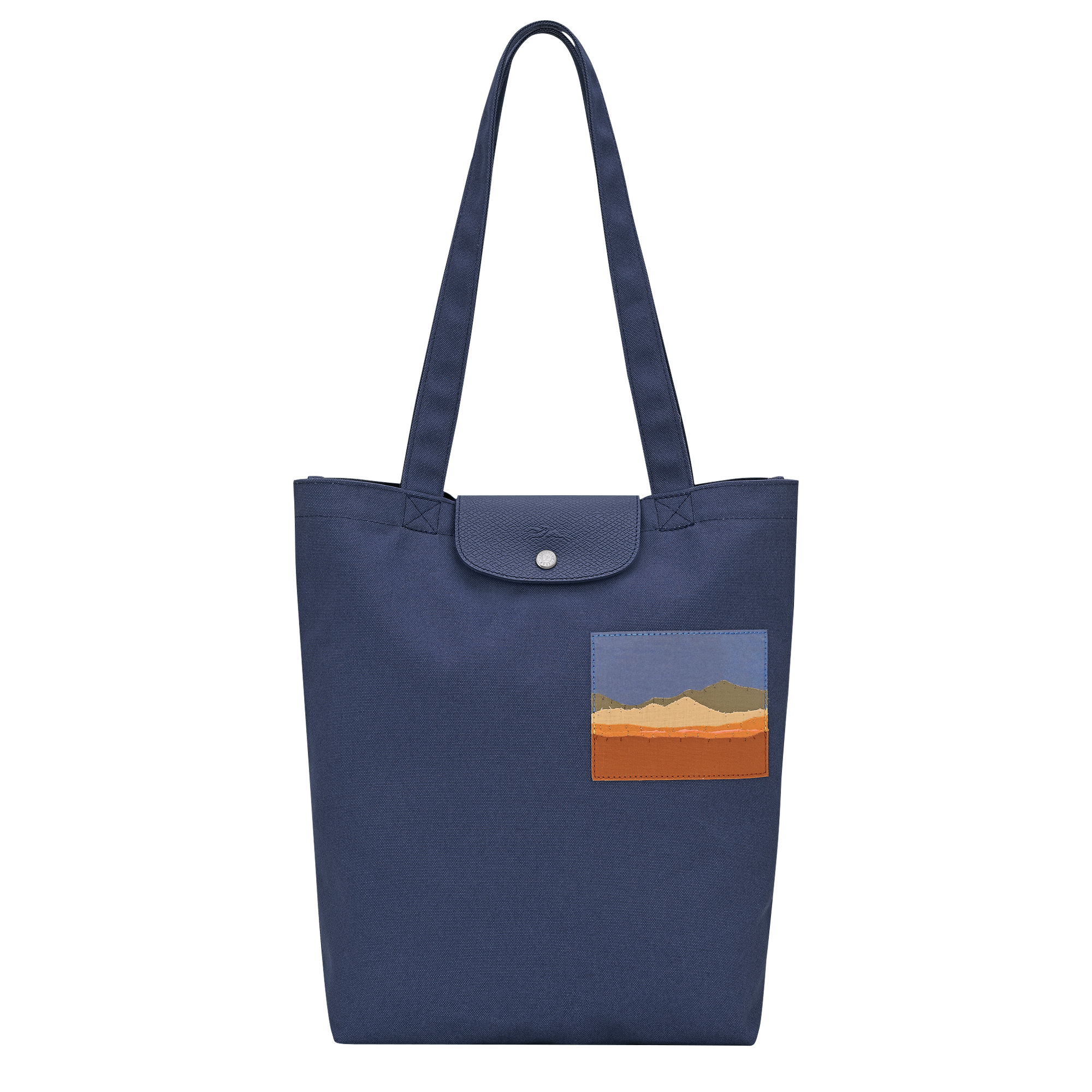 Caroline H&eacute;lain x Longchamp Tote bag M, Thistle