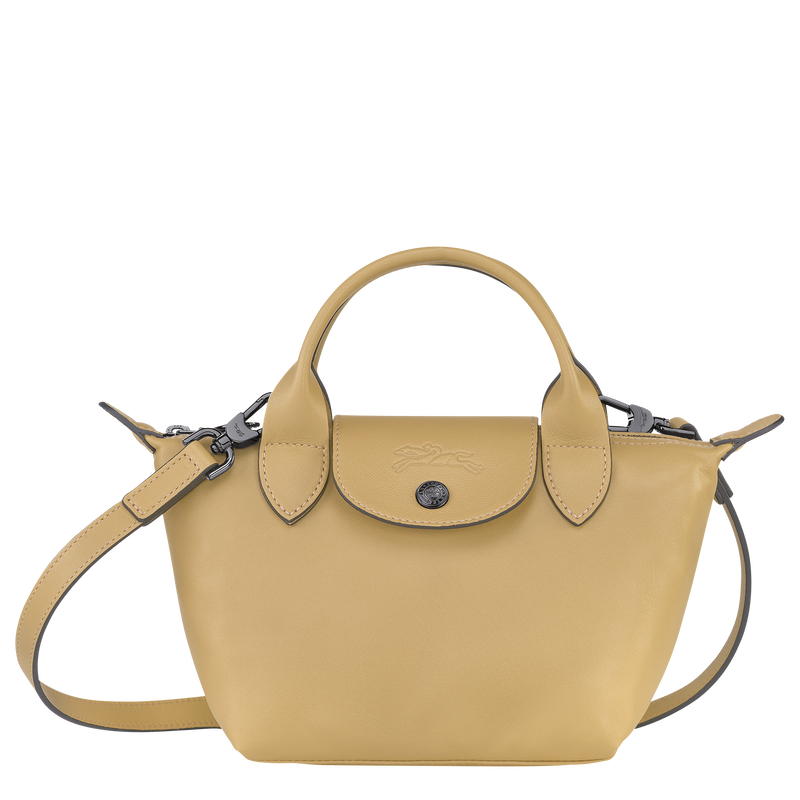 Longchamp pliage cuir deals