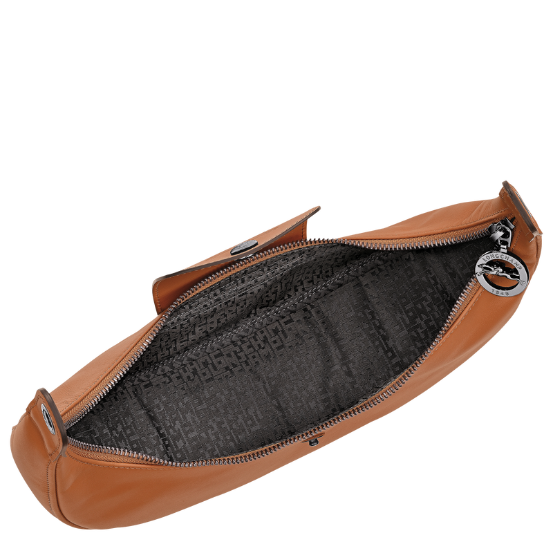Le Pliage Xtra S Shoulder bag , Cashew - Leather  - View 5 of  6