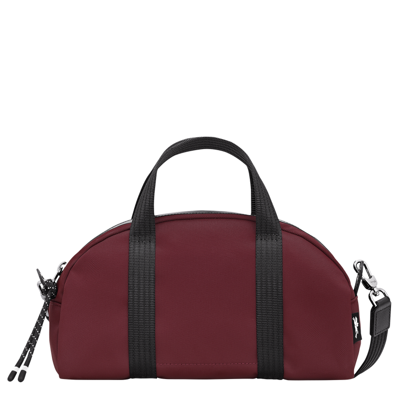 Le Pliage Energy M Handbag , Burgundy - Canvas  - View 1 of  6