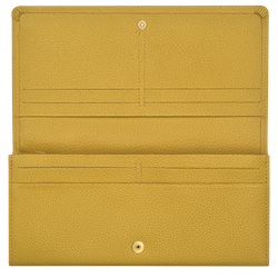 Le Foulonné Continental wallet , Mimosa - Leather