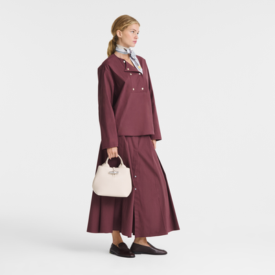 Le Roseau S Handbag , Paper - Leather