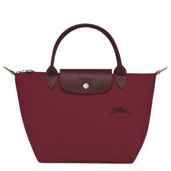 Le Pliage Green S Handbag , Red - Recycled canvas