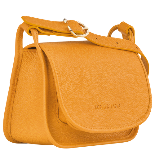 Longchamp yellow discount leather bag