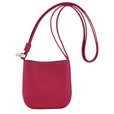 Le Roseau S Crossbody bag , Beetroot - Leather