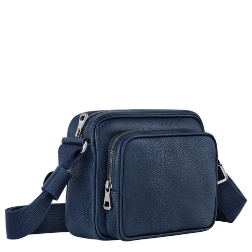 Le Foulonn S Camera bag Navy Leather Longchamp TH