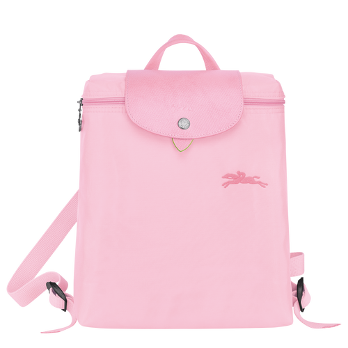 Le Pliage Green M Backpack , Pink - Recycled canvas - View 1 of  5