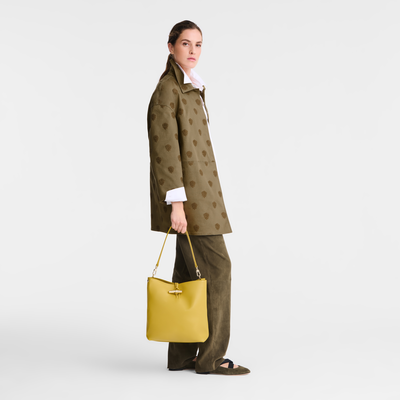 Le Roseau M Hobo bag , Ginger - Leather