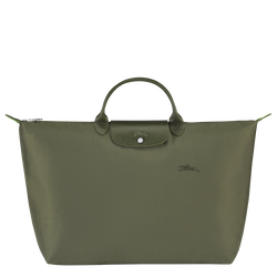 Le Pliage Green S Travel bag , Forest - Recycled canvas