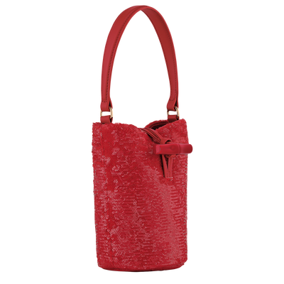 Le Roseau Handbag XS, Red/Navy
