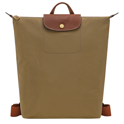 Le Pliage Original M Backpack , Olive - Recycled canvas
