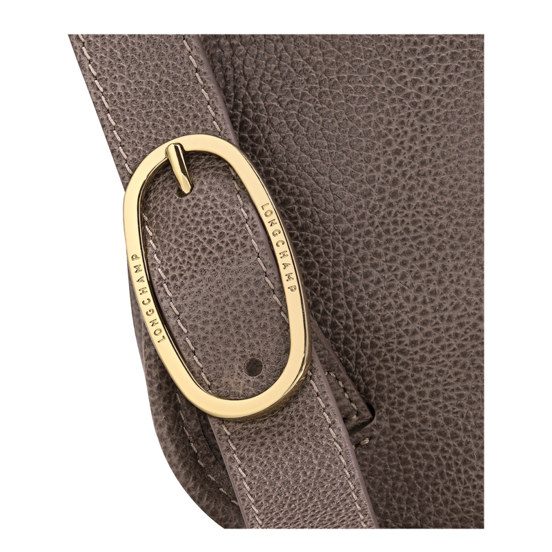 Le Foulonné M Backpack , Taupe - Leather  - View 6 of  6