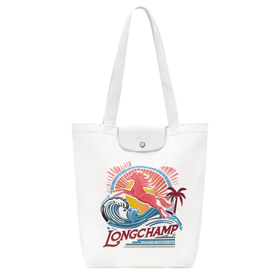 Le Pliage Collection M Tote bag , Rainbow - Canvas