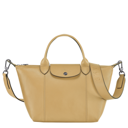 Longchamp le pliage discount cuir leather tote