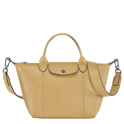 Le Pliage Cuir XS Top handle bag Desert - Leather (L1500757526