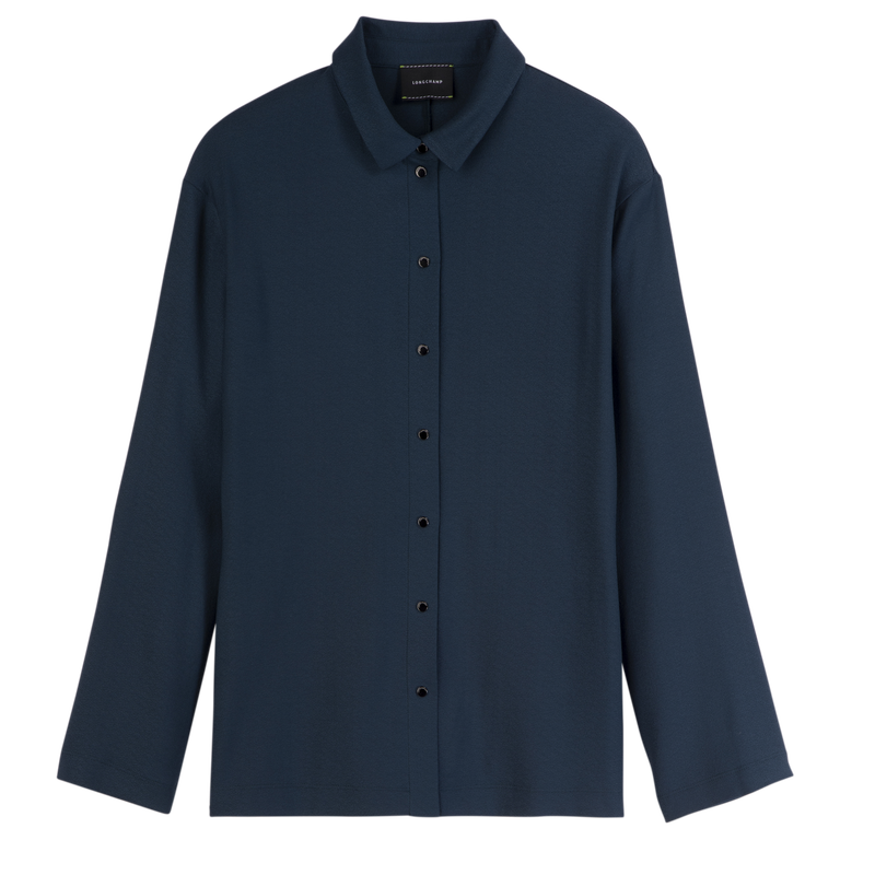 Shirt , Ink blue - Crepe  - View 1 of  1