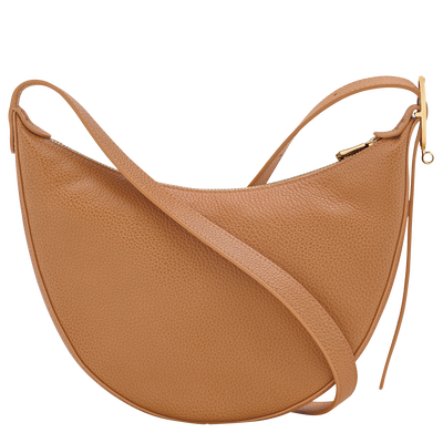 Le Foulonn&eacute; Crossbody bag S, Pecan
