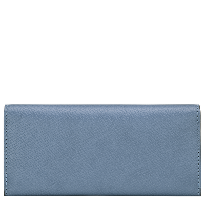 &Eacute;pure Long continental wallet , Slate - Leather