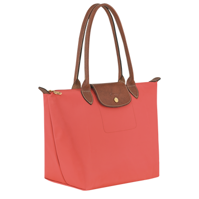 Le Pliage Original M Tote bag , Strawberry - Recycled canvas