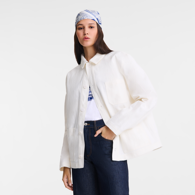 null Jacket, Ecru