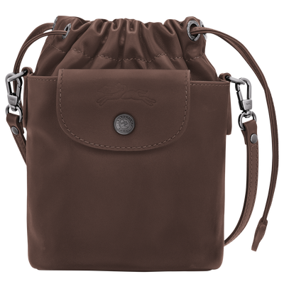 Le Pliage Xtra XS Bucket bag , Mocha - Leather