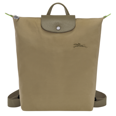 Le Pliage Green M Backpack , Artichoke - Recycled canvas