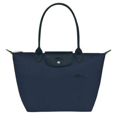Le Pliage Green Tote bag M, Navy