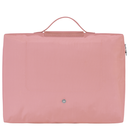 Le Pliage Green S Briefcase , Petal Pink - Recycled canvas - View 3 of  5