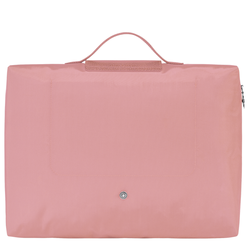 Le Pliage Green S Briefcase , Petal Pink - Recycled canvas  - View 3 of  5