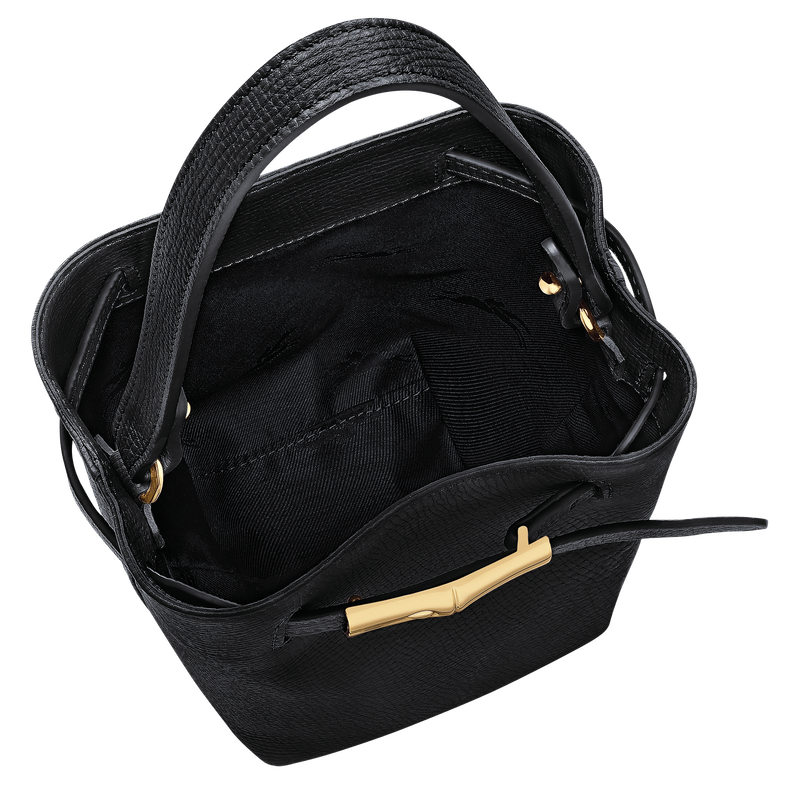 Le Smart XS Bucket bag , Black - Leather  - View 4 of  5