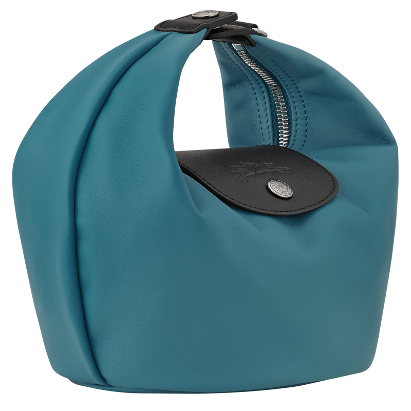 Le Pliage Xtra Handbag , Lagoon - Leather  - View 3 of  4