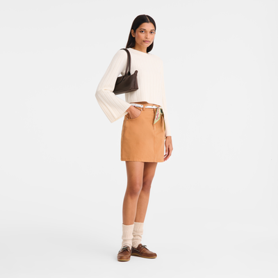 Le Pliage Xtra M Shoulder bag , Mocha - Leather