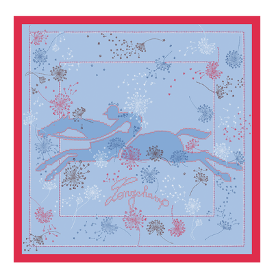 Douce Cavalcade Silk scarf 50 , Wave - Silk