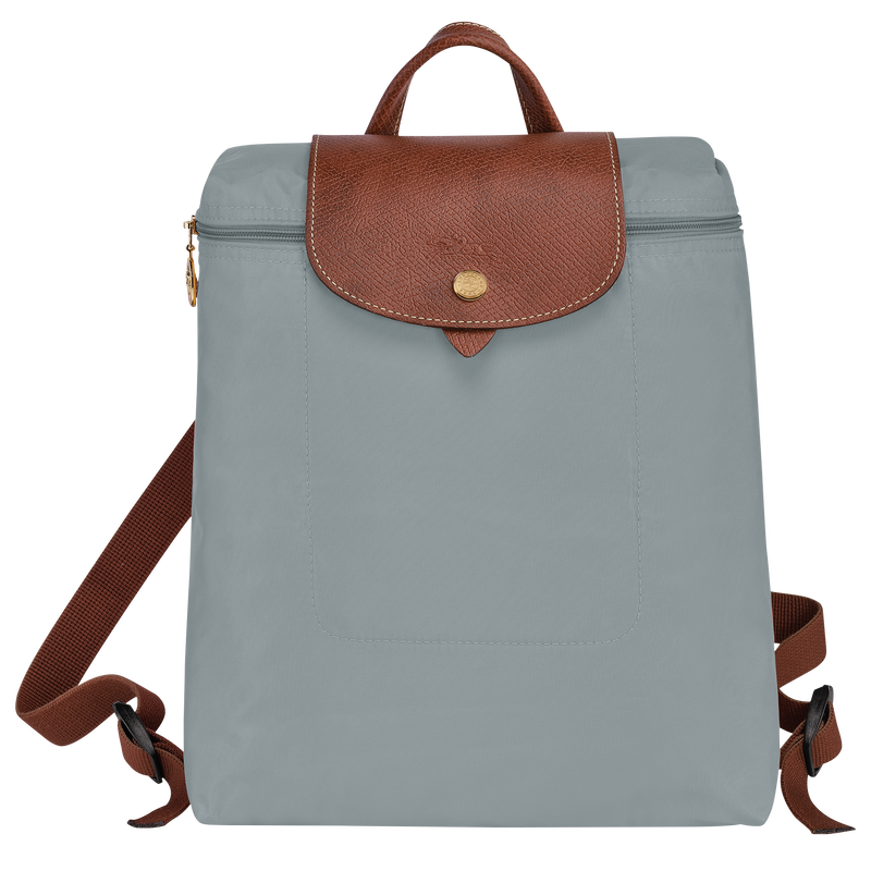 Le Pliage Original M Backpack , Steel - Recycled canvas  - View 1 of  5