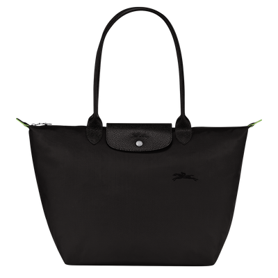 Le Pliage Green Tote bag L, Black