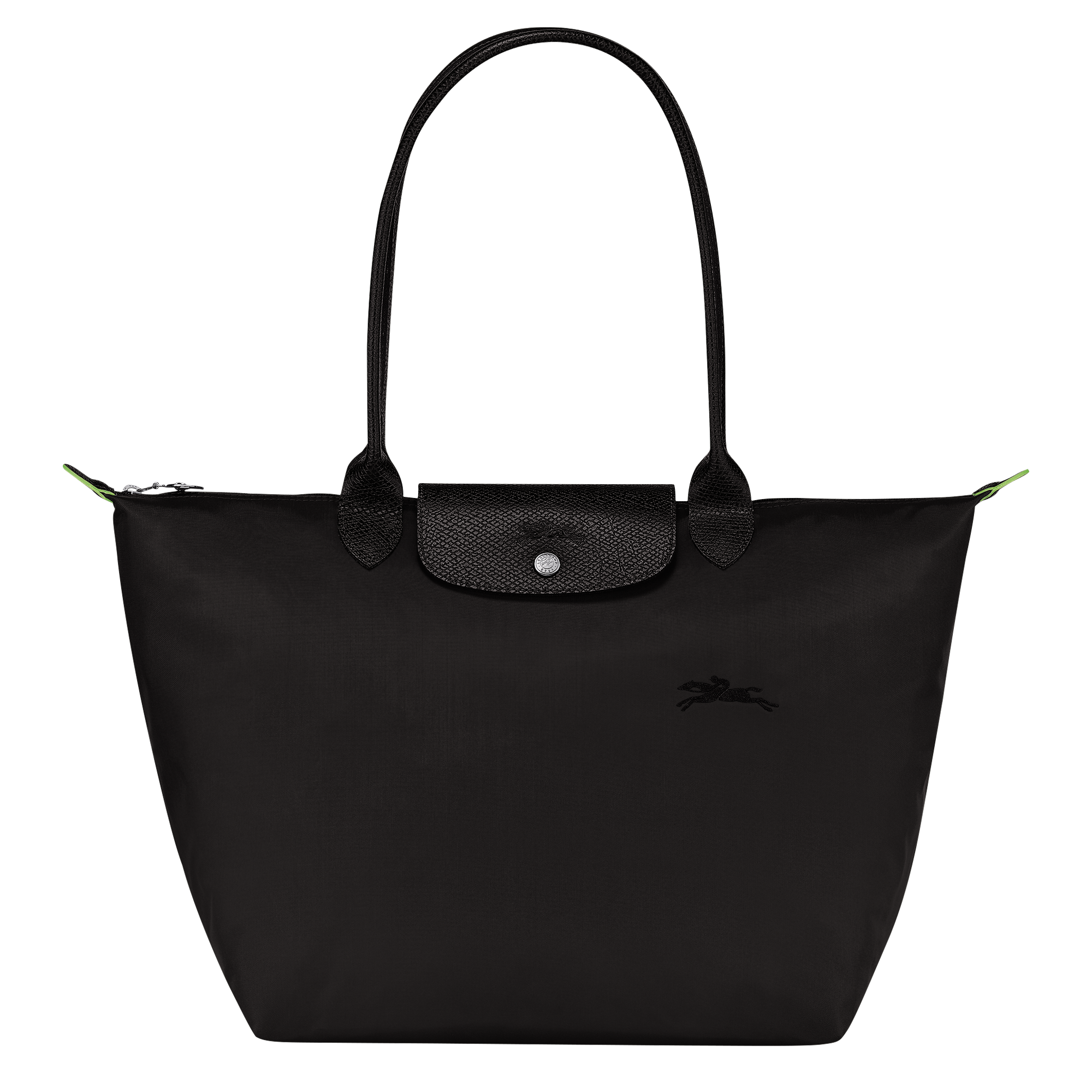 Le Pliage Green Tote bag L, Black