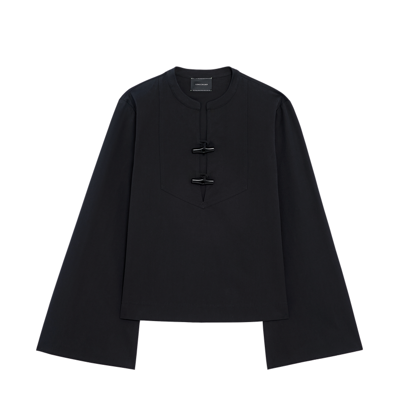 Shirt , Black - Popelin  - View 1 of  1