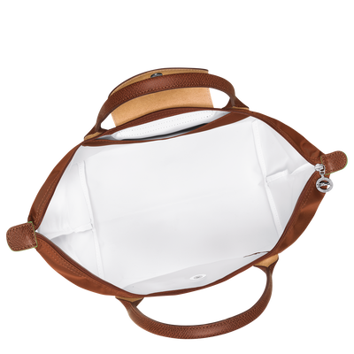Le Pliage Green Handbag M, Cognac