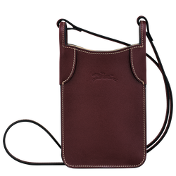Le Foulonné Phone case , Plum - Leather