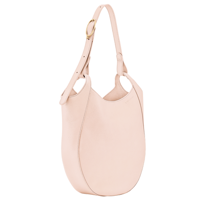 Le Foulonn&eacute; L Hobo bag , Cream - Leather