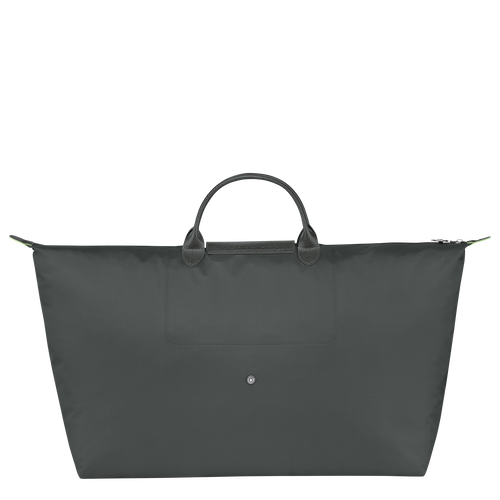 Le Pliage Green M Travel bag , Graphite - Recycled canvas - View 4 of  7