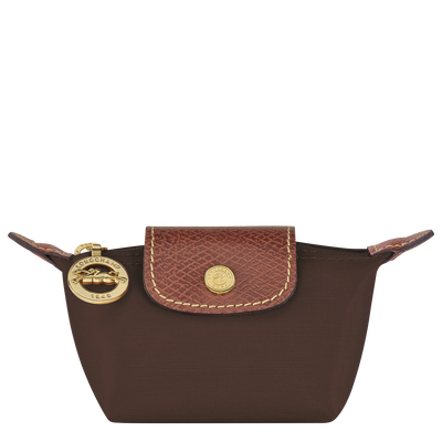 Le Pliage Original Coin purse , Ebony - Recycled canvas