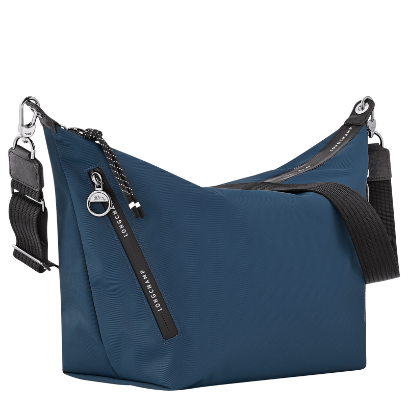 Le Pliage Energy M Crossbody bag , Dark Purple - Canvas  - View 3 of  6