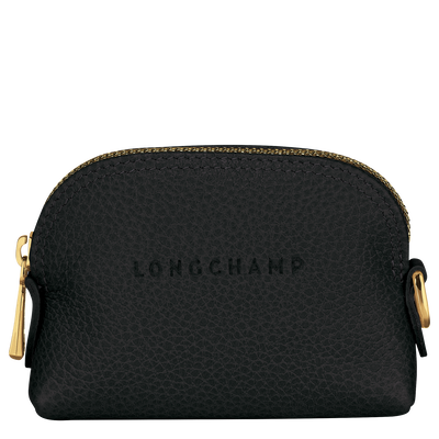 Le Foulonné Coin purse , Black - Leather