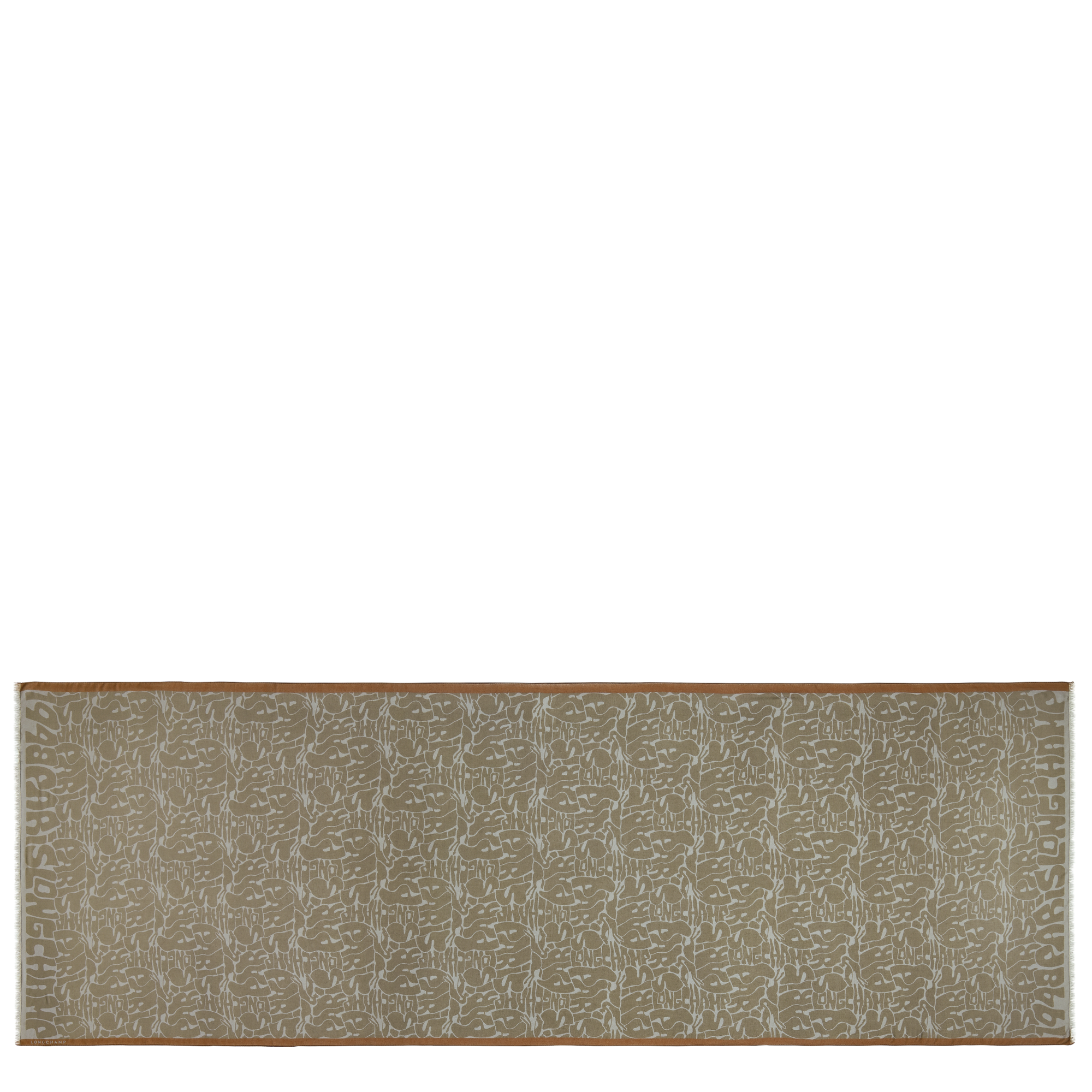 La Cavalcade Longchamp Stole, Artichoke