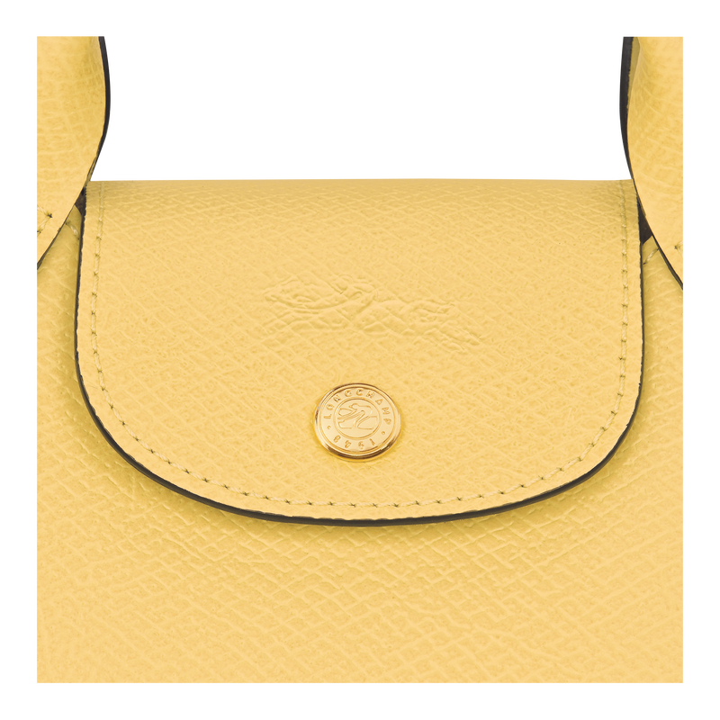 Épure XS Tote bag , Yellow Chick - Leather  - View 6 of  6