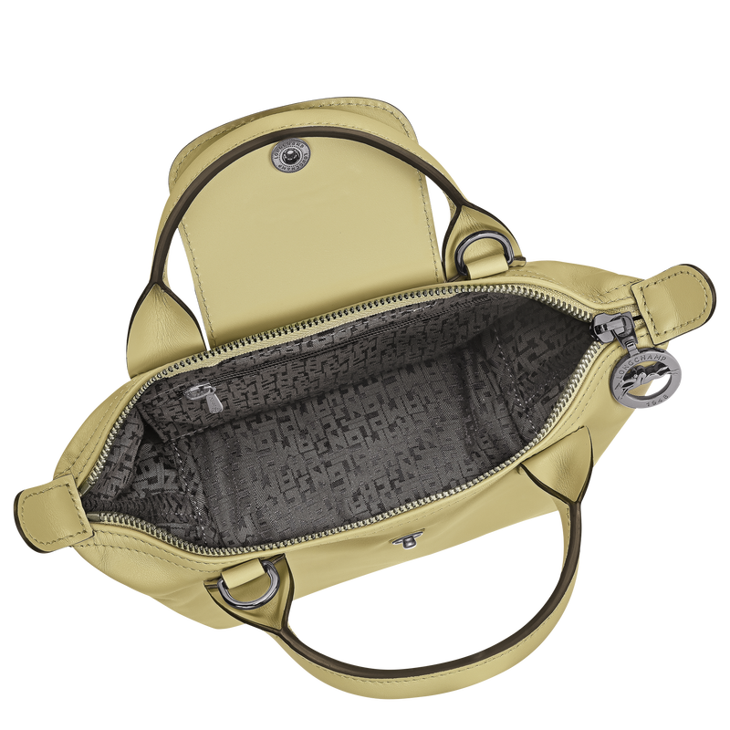 Le Pliage Xtra XS Handbag , Pistachio - Leather  - View 5 of  6