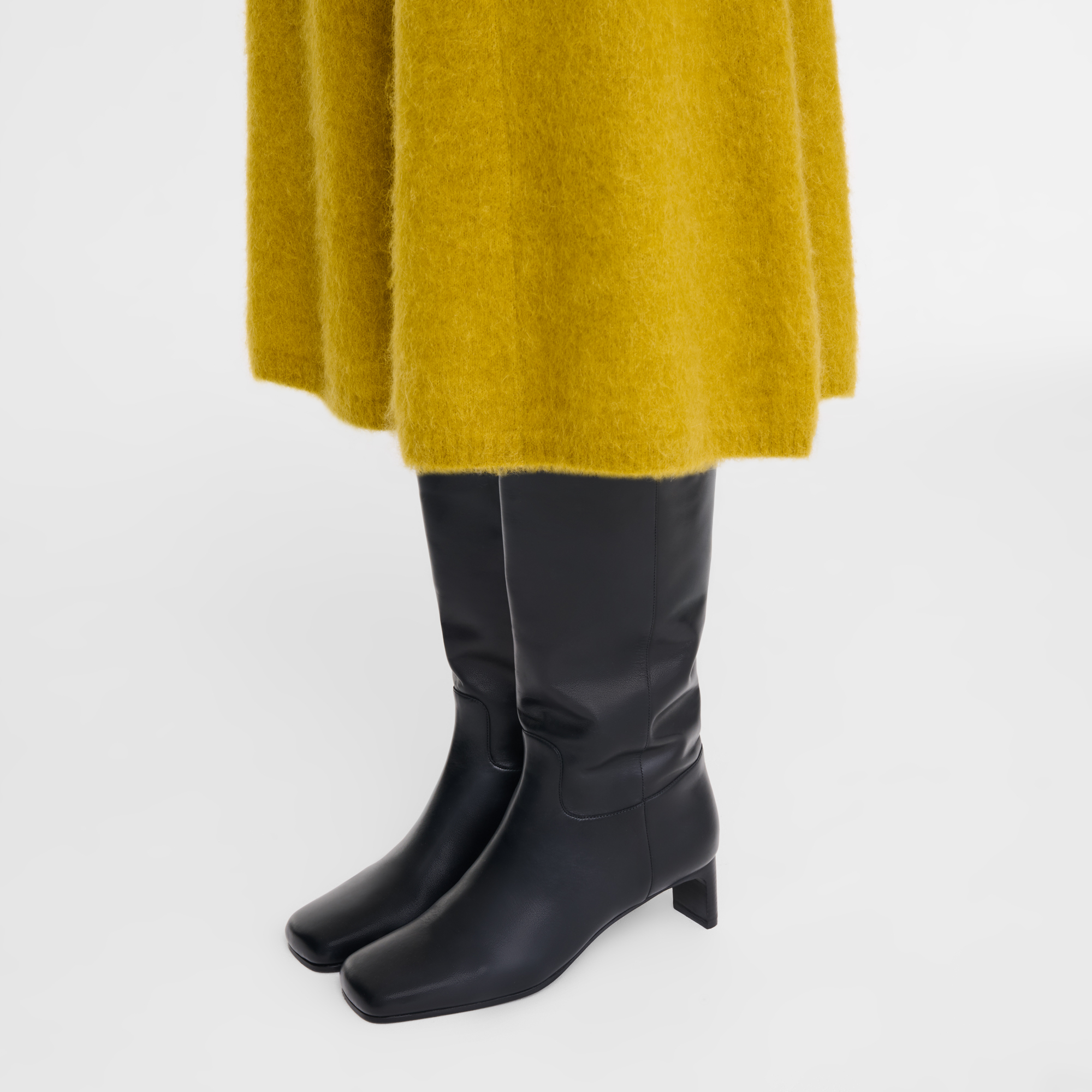 La Cavali&egrave;re Heel boots, Black